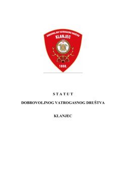 Statut DVD-a Klanjec 14.2.2015.