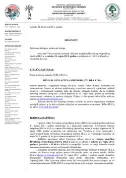 ovdje - Hrvatsko ortopedsko dru&scaron;tvo