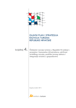 Izvje&scaron;taj 04 - Strategija razvoja turizma RH.indd
