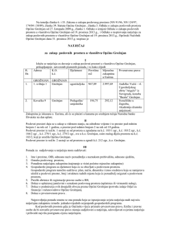 Na temelju članka 35 - Groznjan Grisignana