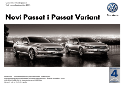 Novi Passat i Passat Variant