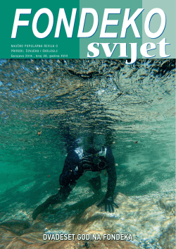 prirodi treba ^ovjek