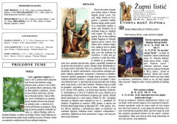 Župni listić - Župa Gospe Loretske