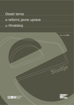Deset tema o reformi javne uprave