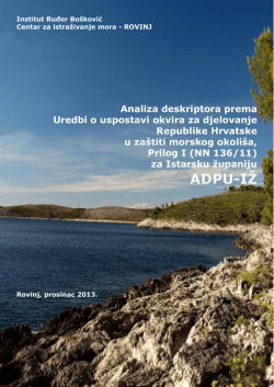(NN 136/11) za Istarsku županiju ADPU-IŽ