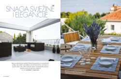 Stan na najvi&pi;oj terasi splitskih Meja konceptualno je i