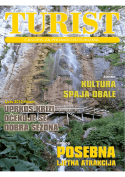 Ljeto 2010 - Tourism Association of Bosnia and Herzegovina