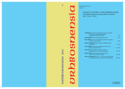 Vrhbosnensia (2013) - KBF - Katolički bogoslovni fakultet, Sarajevo