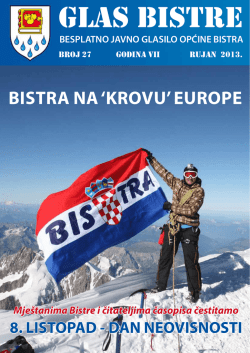 bistra na `krovu` europe