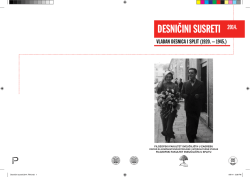 Desnicini susreti 2014 Vladan Desnica i Split 1920