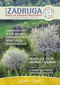 Sretan Uskrs! - Hrvatski savez zadruga