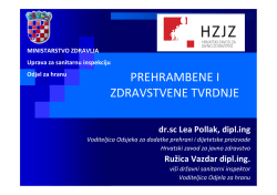 Prehrambene i zdravstvene tvrdnje - Lea Pollak