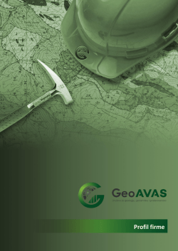 Profil firme - GeoAVAS doo Sarajevo