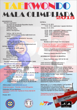 Mala OI 2015, poziv 6