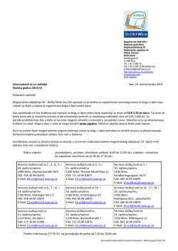 Elterninformationsblatt bosnisch-kroatisch - Betreuung SJ 2013-14