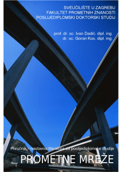 Prometne Mreže - Institut prometa i veza, Zagreb