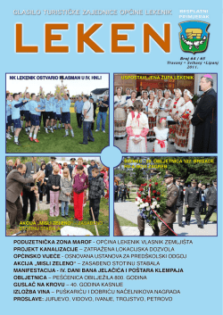 Leken - Turistička zajednica Općine Lekenik