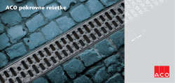 ACO pokrovne re&scaron;etke