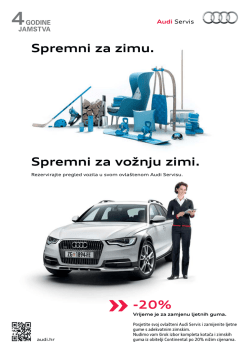 Spremni za zimu. Spremni za vožnju zimi. -20%