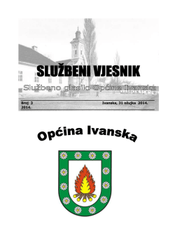 Broj 3 Ivanska, 31 ožujka 2014. 2014.