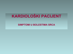 Kardiovaskularni uzroci boli u prsima