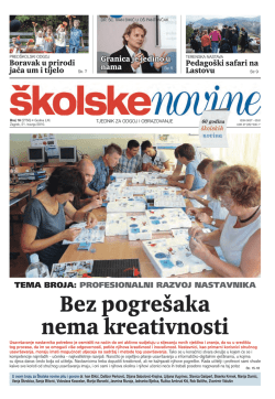 Granica je jedino u nama Str. 5 Boravak u prirodi