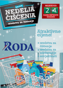 sredstva za či&scaron;ćenje sredstva za održavanje osvježivači