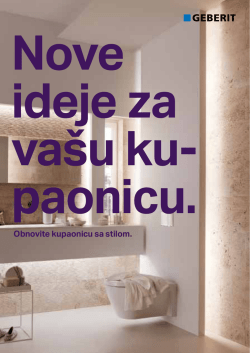 Obnovite kupaonicu sa stilom.