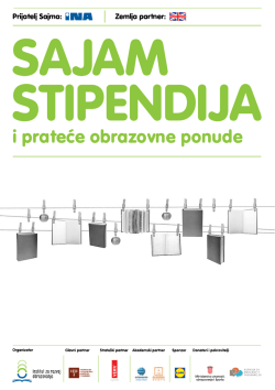 Bro&scaron;ura s izlagačima