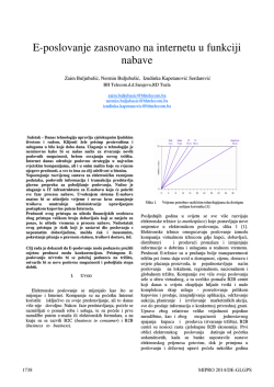 E-poslovanje zasnovano na internetu u funkciji nabave