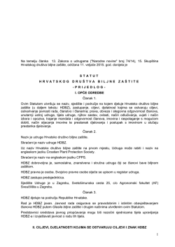 Na osnovi članka 11, članka 36. stavka 1 i članka 37.stavka 1