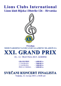 LIONS GRAND PRIX 15 - Hrvatska (c