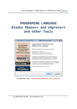 c:\alaska - COBA Systems,programi za knjigovodstvo