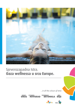 Wellness centri. - Colours of Istria