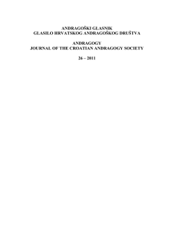 Andrago&scaron;ki glasnik broj 26/2011