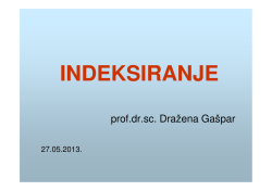 Predavanja (7.dio) - FSR web : www.fsr.ba