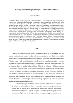 8. Vukušić, Sara. Razvrgnuce bakarskoga municipija s osvrtom na