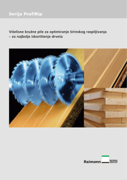 Prospekt Profirip serija - Mw