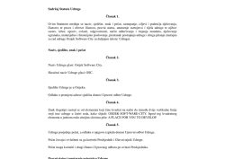 I. TEMELJNE ODREDBE Sadržaj Statuta Udruge Članak 1. Ovim