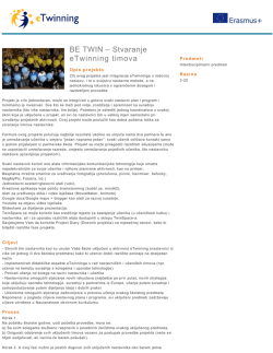 Preuzmite primjer projekta u PDF formatu