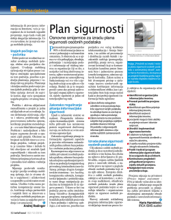 Plan sigurnosti