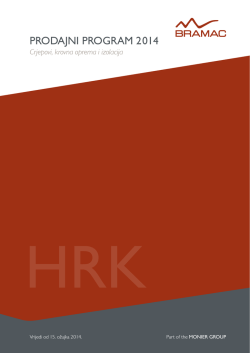 proDAJni proGrAM 2014
