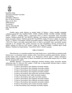 IV-00-013-43/2014 Dana: 26. 08. 2014. 24000 Su