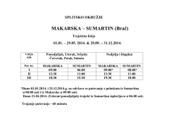 Makarska - Sumartin