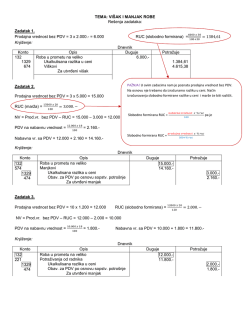 TEMA: VI&Scaron;AK I MANJAK ROBE Re&scaron;enja zadataka