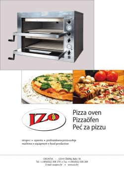 Pizza oven Pizza&ouml;fen Peć za pizzu