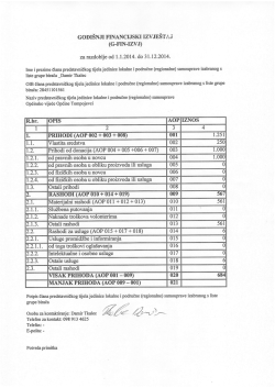 GODISNJI FINANCIJSKI IZY JEST 1".J (G-FIN