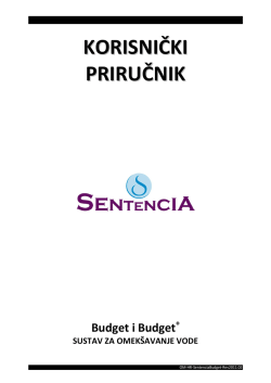 Sentencia korisnički priručnik