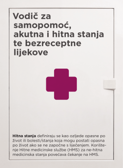 Vodič za samopomoć, akutna i hitna stanja te bezreceptne lijekove