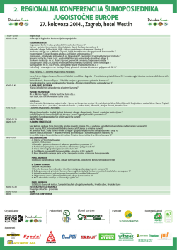 program - Privatne &scaron;ume